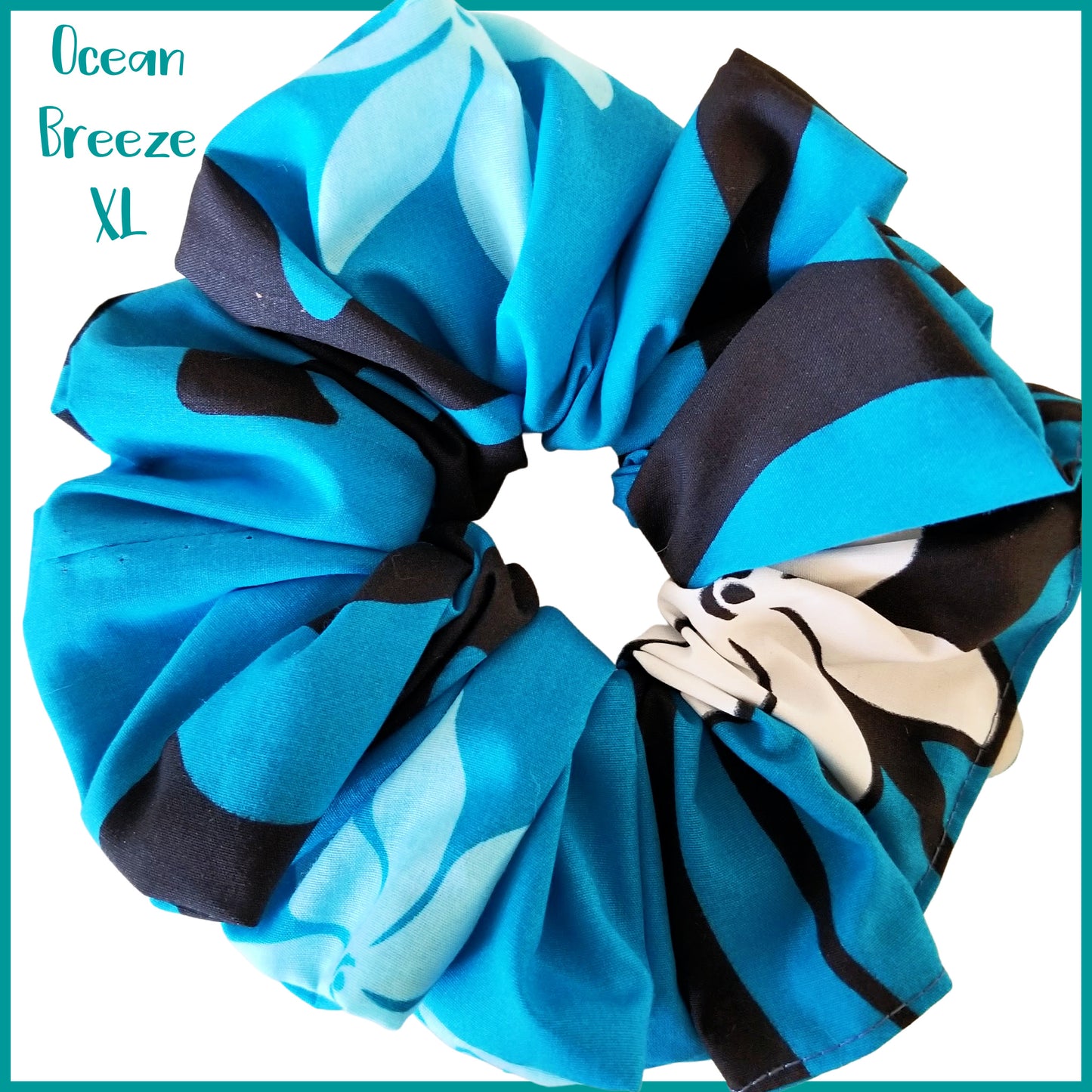 Giant Hawaiian Scrunchie, Ocean Breeze XL Scrunchie